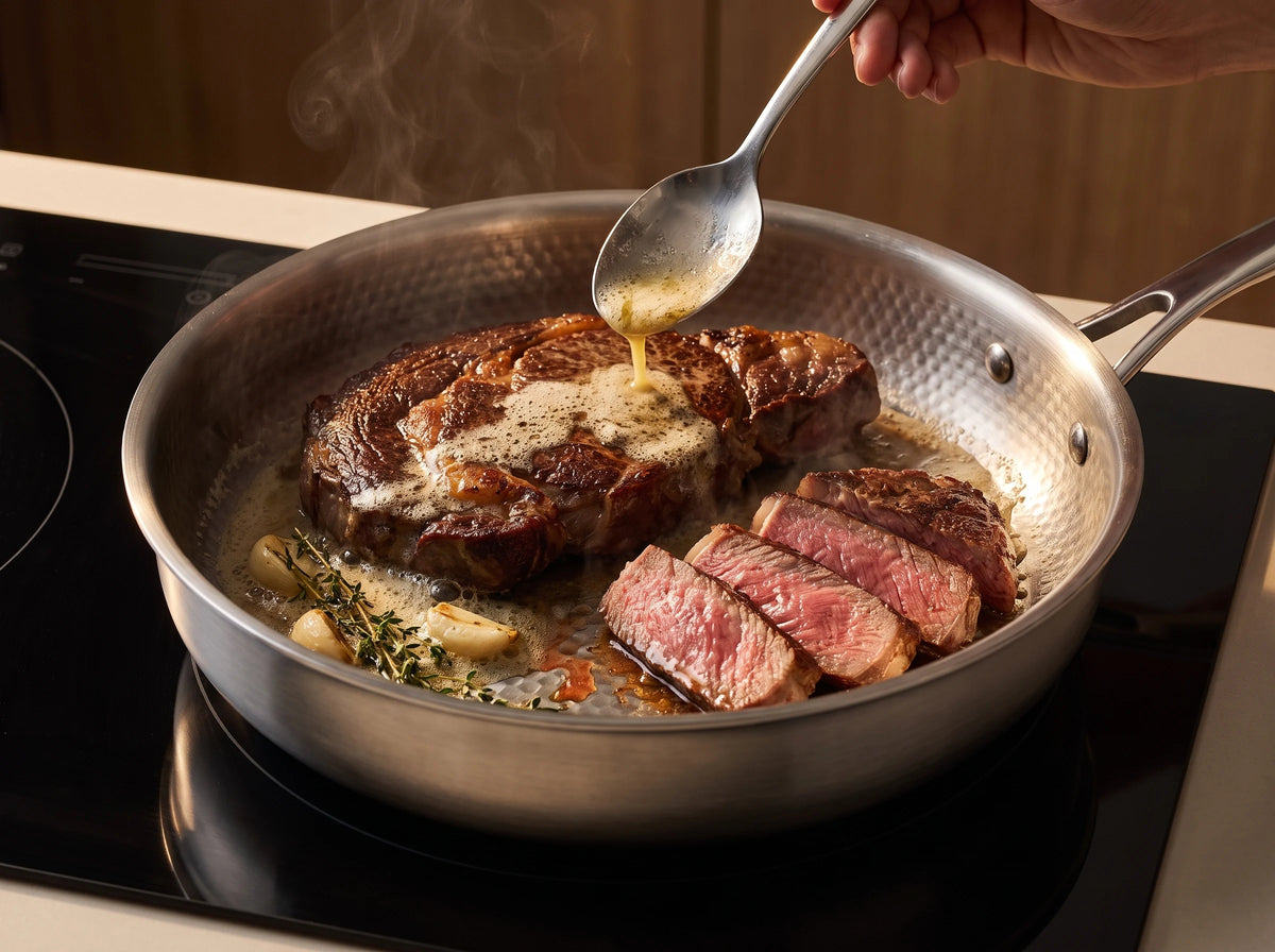 Kitae Titanium Frying Pan