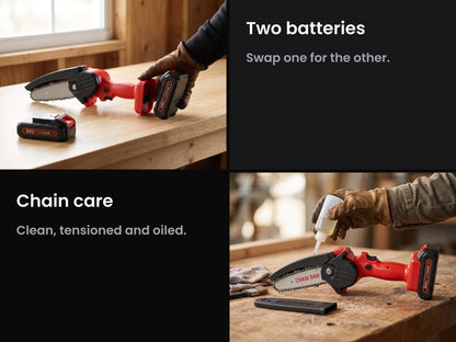 WoodRanger Mini Chainsaw